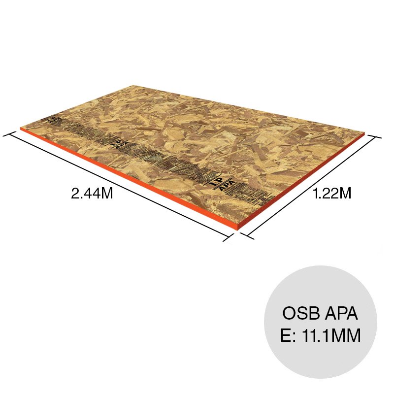 OSB APA 11.1mm 1.22x2.44